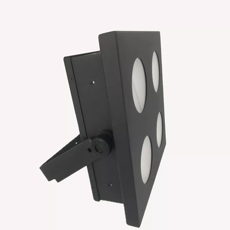 22 4*100W Single CW WW COB Blinder 400W Import LED Ra≥90 30Deg 11700Hz Flicker-Free 4/8CH DMX Master Slave Sound Auto Metal IP20 Stage Spot Professional Broadcast Fixture Housing Indoor Performance Equipment for Wedding Theatre TV Recording Lighting Solution