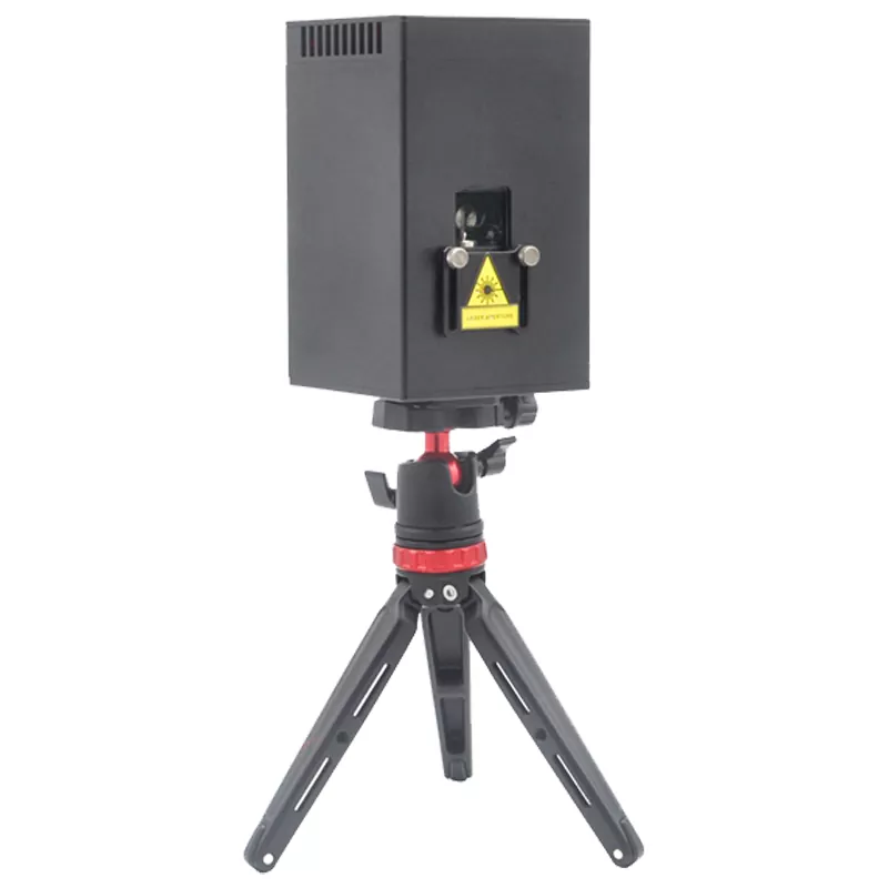 22 Mini Bluetooth Laser 25KPPS Scanner IP54 Dustproof Oil Resistant 6800mAh Battery 3H Runtime 400+ Graphics Text Picture Drawing APP Auto Control Portable Stage Light Compact RGB Animation Laser 4W Small Beam Portable Wireless Laser Light Professional Lighting Device Entertainment Fixture for Indoor Outdoor Shows