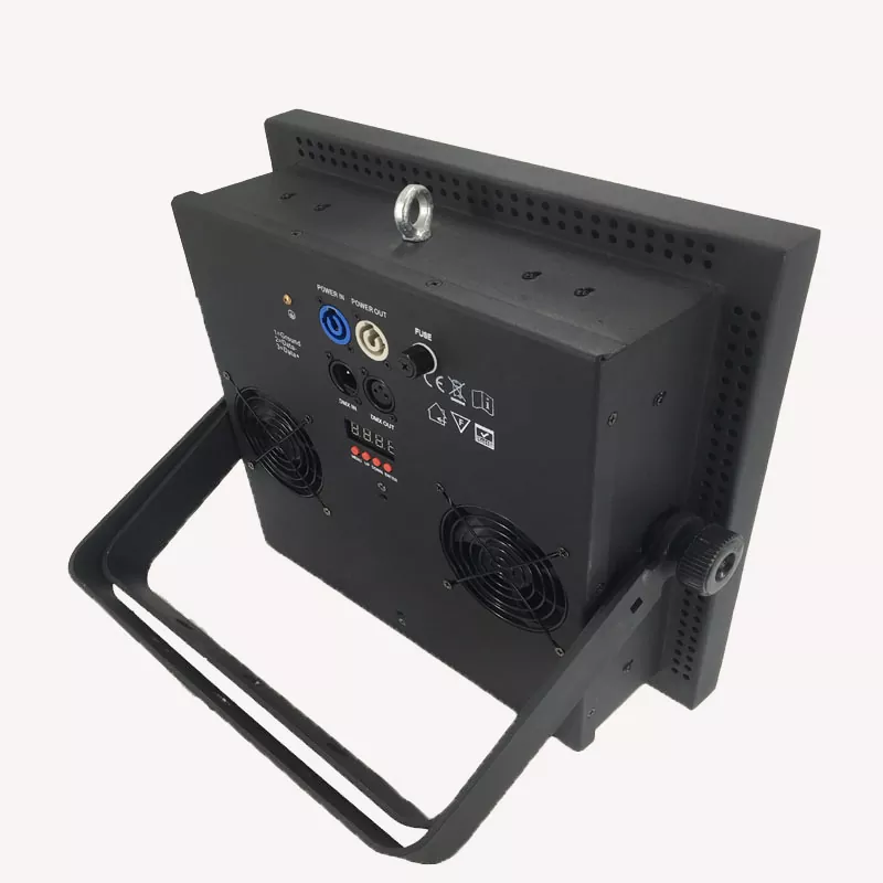 25 4*100W Single CW WW COB Blinder 400W Import LED Ra≥90 30Deg 11700Hz Flicker-Free 4/8CH DMX Master Slave Sound Auto Metal IP20 Stage Spot Professional Broadcast Fixture Housing Indoor Performance Equipment for Wedding Theatre TV Recording Lighting Solution