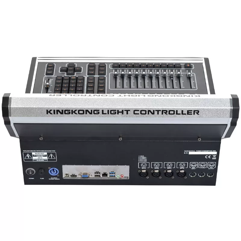3 BATON1606 Intelligent Lighting Console Quad-Core Cortex-A9 2GB RAM 64GB SSD 13.3Inch Capacitive Touch UPS Backup 2048DMX Art-Net 4096CH RDM Wireless Mobile Remote Control Desk Indoor Outdoor Commercial Event Lighting Device Stage Performance Equipment