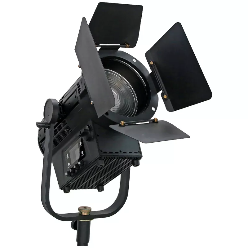 600W RGBALC 6IN1 COB Fresnel Ra≥95 1850-20000K 10-90° Auto Manual Zoom Four Dim Curve 600-40000Hz DMX RDM Art-Net sACN IP65 Magnesium Alloy Stage Light Outdoor Fixture Professional Broadcast Theatre Wash Equipment for Large Outdoor Event Wedding Stage Lighting