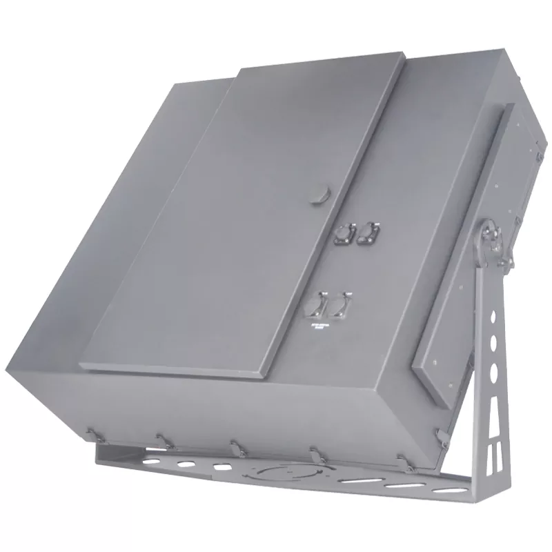 5*5 Fat Beam RGB Laser Array Light Matrix 25 Emitters 256-step Dimming IP65 Water-resistant 90-channel DMX Multi Modes High-stability Diode Tunable Rays Stage Lighting with Case IP65 Outdoor for Landscape Park Event Celebration Exhibition Decor