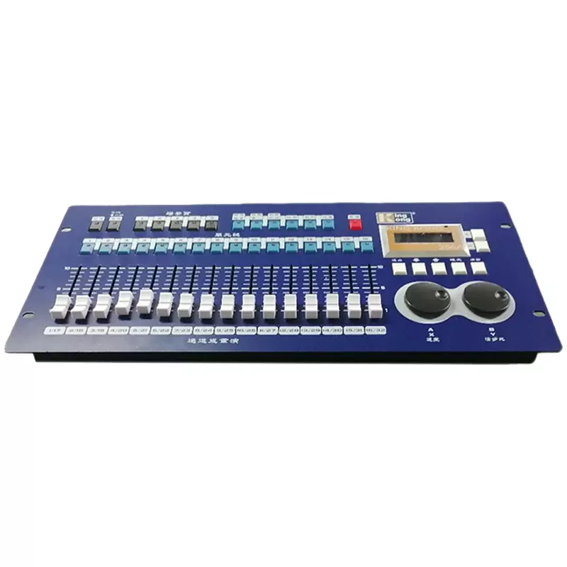 3 Kingkong 256 DMX Controller 256 Channels Photoelectric Isolation 16 Moving Lights 64 Dimming Circuits Auto Fixture Library LCD Console 600 Steps Per Scene Multi-function Live Show Stage Performance Lighting Controller
