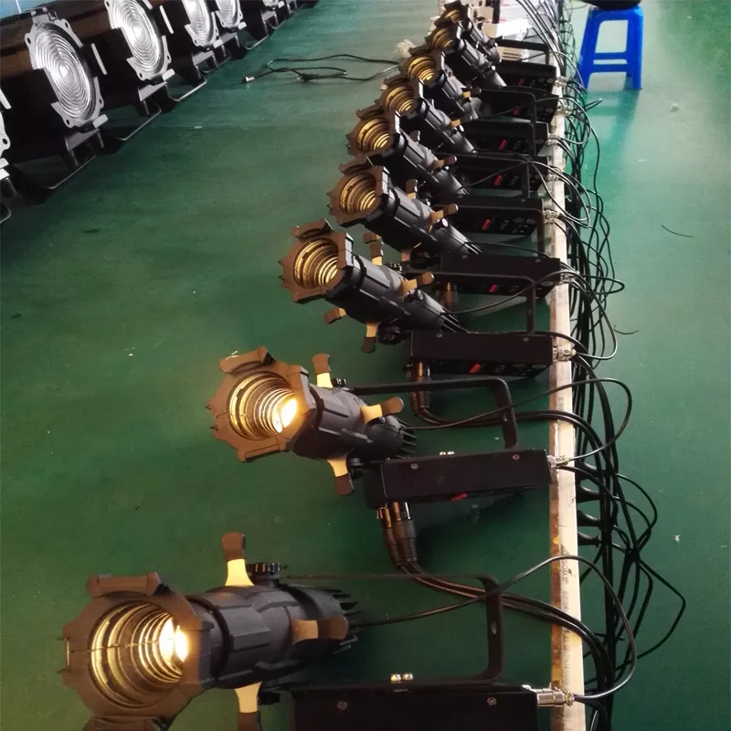 20W Mini Profile Spotlight Japan Imported LED Single CW WW 2IN1 RGBW 4IN1 Ra≥90 Four Optional Fixed Lens Manual Focus Linear Dim 1~25Hz Strobe DMX Control IP20 Lamp Indoor Accent Lighting Equipment Retail Gallery Decor Stage Spot Light for Restaurant Museum Wedding Small Event Lighting Fixture