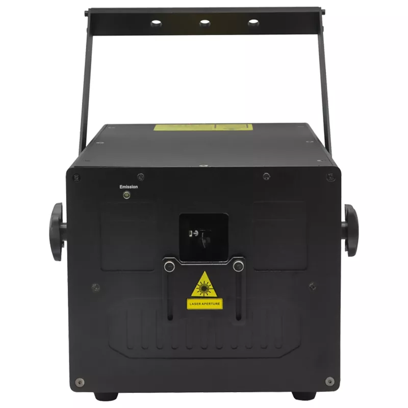 334 15W RGB Diode Laser 40KPPS 50° Scanner Analog Modulation IP51 18/25CH DMX ILDA Sound Auto Master-Slave Support RJ45 DB25 XLR Ports TF Card Multi Safety Interfaces 300W Stage Lighting Device Indoor Outdoor Performance Equipment Professional Laser Projector