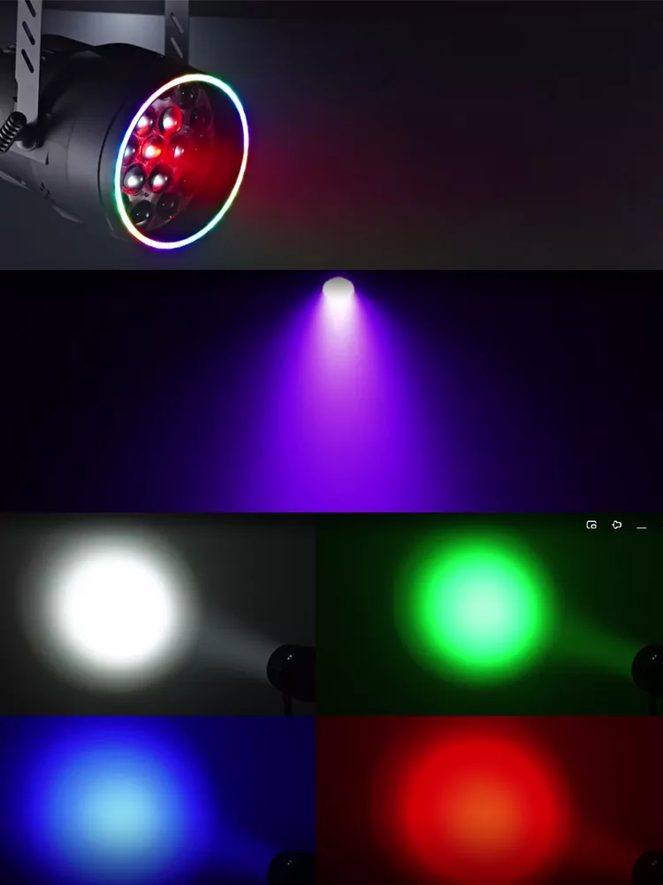 zoom led par light