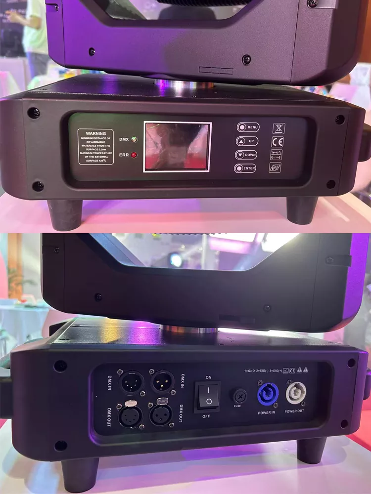 700W BSW Profile Moving Head 180mm Lens CMY Mix CTO 2700K-7000K 36/41 DMX Channels Static Rotating Gobo Color Animation Wheel 3-facet Prism 5°-55° Beam Angle Dustproof Stage Light Flicker-free Professional Performance Fixture Entertainment Lighting Equipment Stage Projector