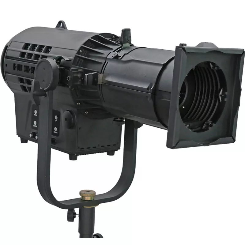 600W RGBALC 6IN1 COB Profile Spot 1850-20000K Ra≥95 Multi Opt 19~70Deg Manual Focus 4 Dim Curve 600-40000Hz DMX RDM Art-Net sACN IP65 Aluminum Stage Light Long Lifespan Outdoor Equipment Professional Theatre Broadcast Lighting Unit for Large Event Commercial Stage Installation
