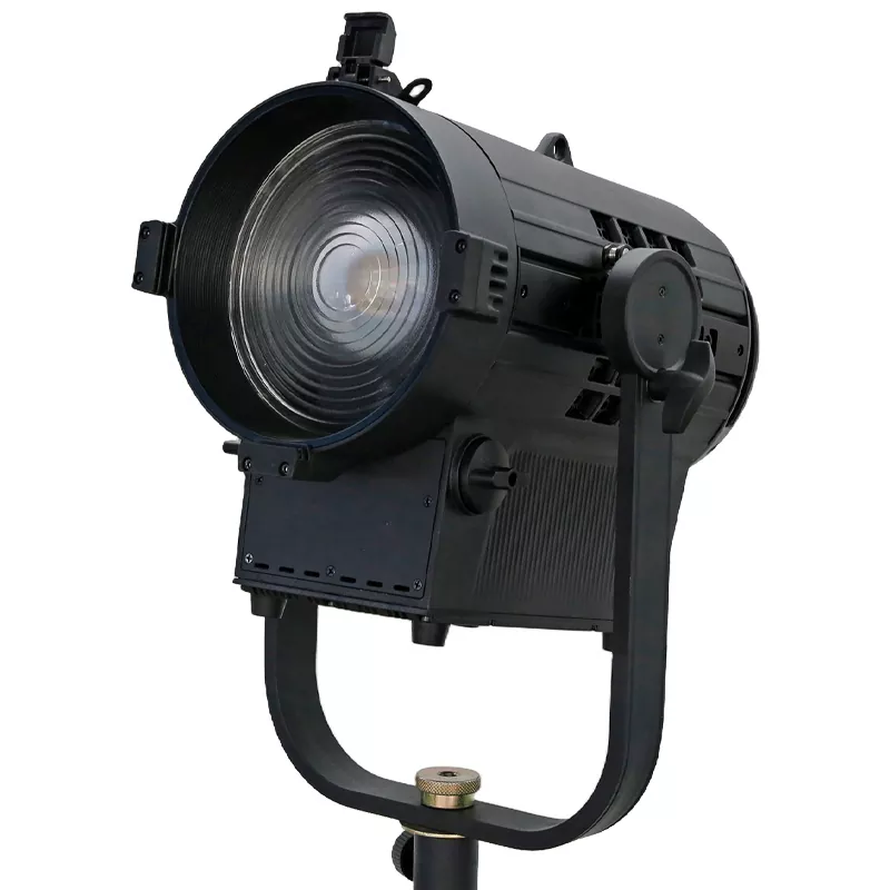 4 600W RGBALC 6IN1 COB Fresnel Ra≥95 1850-20000K 10-90° Auto Manual Zoom Four Dim Curve 600-40000Hz DMX RDM Art-Net sACN IP65 Magnesium Alloy Stage Light Outdoor Fixture Professional Broadcast Theatre Wash Equipment for Large Outdoor Event Wedding Stage Lighting