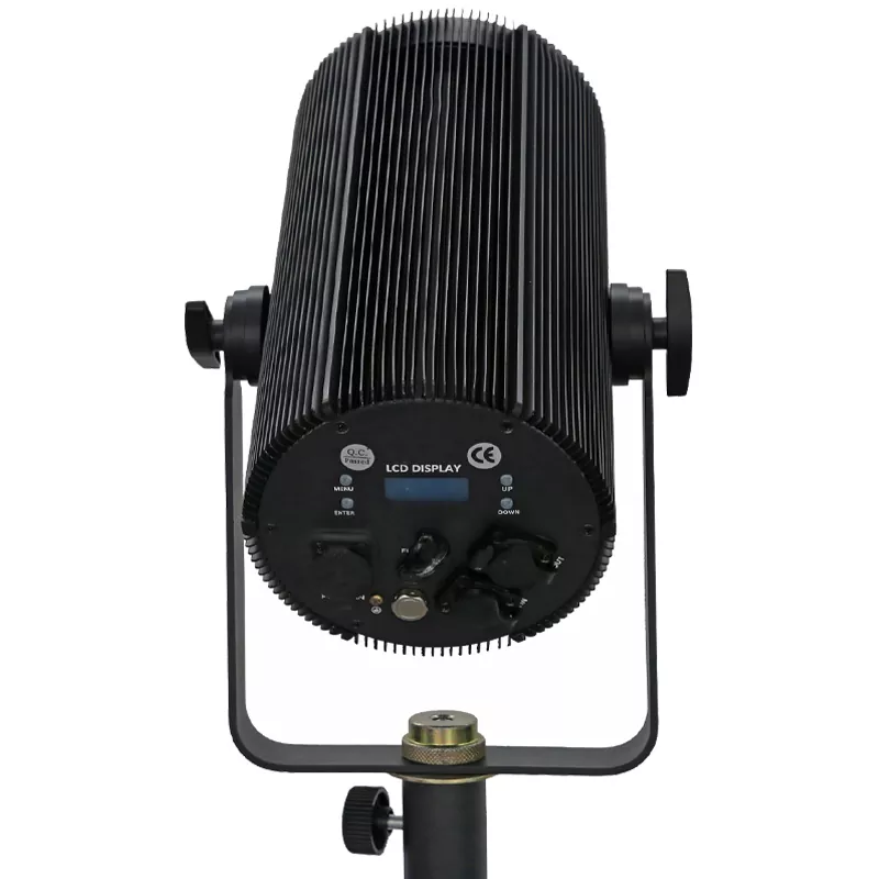 200W IP65 Pendant House Light Single Bi RGBAL RGBALC COB Ra≥90 Three Optional Beam 25/45/60Deg Four Dim Curve 500-25000Hz RDM DMX 3CH Fan-Free Aluminum Lamp Outdoor Fixture Silent Structure Indoor Outdoor Commercial Decoration Equipment for Church Wedding Theatre Projects
