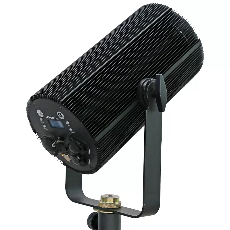 200W IP65 Pendant House Light Single Bi RGBAL RGBALC COB Ra≥90 Three Optional Beam 25/45/60Deg Four Dim Curve 500-25000Hz RDM DMX 3CH Fan-Free Aluminum Lamp Outdoor Fixture Silent Structure Indoor Outdoor Commercial Decoration Equipment for Church Wedding Theatre Projects