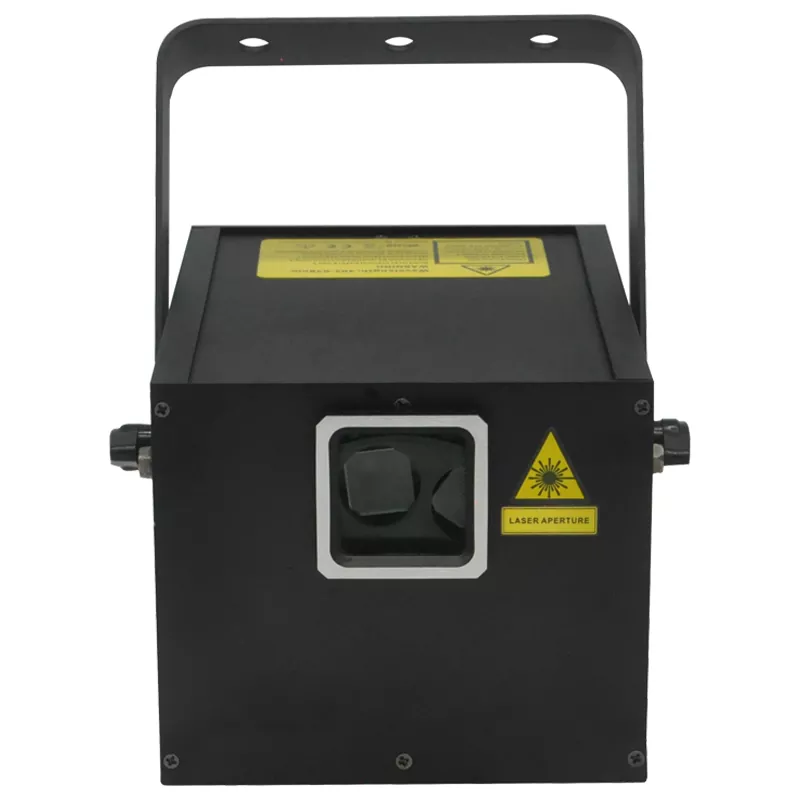 5 4-in-1 RGB Animation Laser 20KPPS 20° Scanner 10/20CH DMX Sound Auto Master-Slave Hundreds Graphics Beam Effects Rotate Zoom Draw Auto Cutoff Safety Lock 100-250V 2.9Kg Light Fixture Multi-effect Laser Light 3D Line Portable Entertainment Lamp for KTV Bar Party Venues Indoor Stage Light