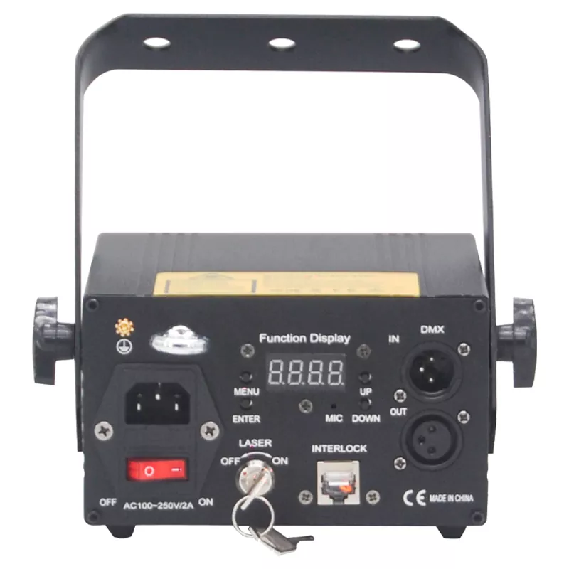 6 Pure Diode RGB Laser Light 2W 3W Dual Power Aluminum Alloy Shell Airtight Dust-proof 15KPPS Scanner 16/36CH DMX Auto Sound Master Slave Bluetooth Safety Lock Interlock Indoor Stage Lamp Entertainment Lighting Fixture Stage Effect Light for Disco KTV Bar Performance Venues