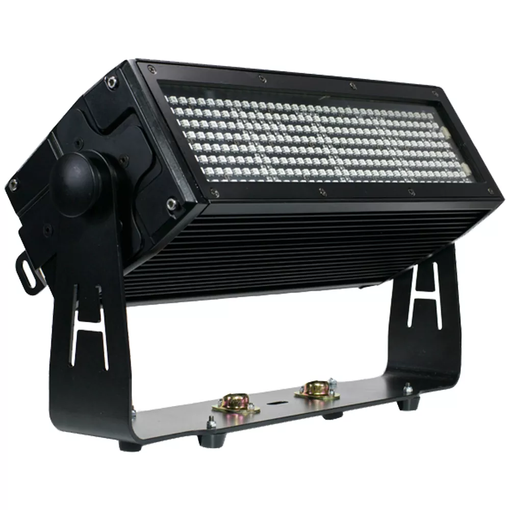 288PCS RGB Waterproof Seg Strobe Light 105W DMX 120° Wide Beam OLED Screen Outdoor Stage Fixture Individual Segmented Pixel Control 20000H Long Lifespan Sync Equipment Outdoor Event Landscape Performance Light for Ceremony City Square Evening Gala Stage