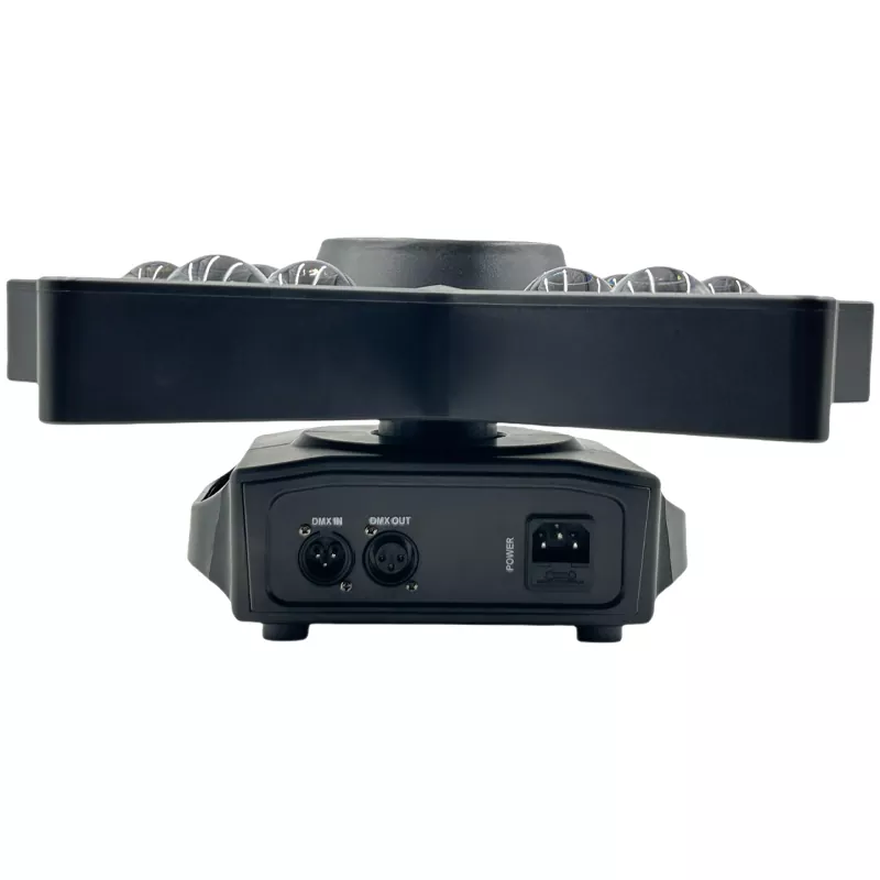 6 Five-pointed Star Effect Light 180W AC90-240V 14*10W RGBW LED Stripe Strobe 20Hz Flash Ultra Smooth Dimming LCD Stage Lamp Bee-eye Rotation Pixel Control Fixture Easy Truss Mount Indoor Party Lighting Unit for Party Wedding Private Event Showcase Booth Studio Pub Club Mini Stage