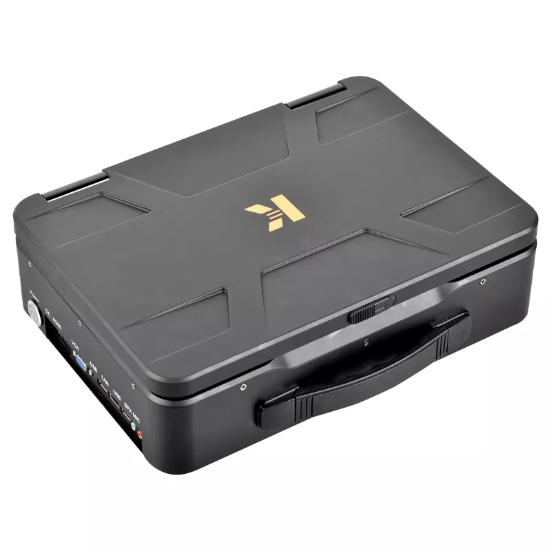6 BATON-X4 Foldable Compact Lighting Console Custom Industrial Mainboard Intel CPU 4G RAM 128G SSD 11.6Inch Capacitive Touch UPS 2048DMX Art-Net 4096CH RDM Wireless Remote Controller Stage Hardware Multi-Function Light Desk Indoor Outdoor Compact Event Lighting Device
