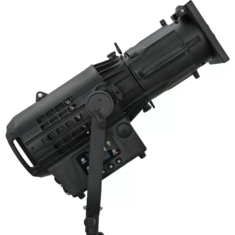 6 600W RGBALC 6IN1 COB Profile Spot 1850-20000K Ra≥95 Multi Opt 19~70Deg Manual Focus 4 Dim Curve 600-40000Hz DMX RDM Art-Net sACN IP65 Aluminum Stage Light Long Lifespan Outdoor Equipment Professional Theatre Broadcast Lighting Unit for Large Event Commercial Stage Installation