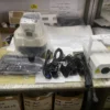 building facade scenic laser light