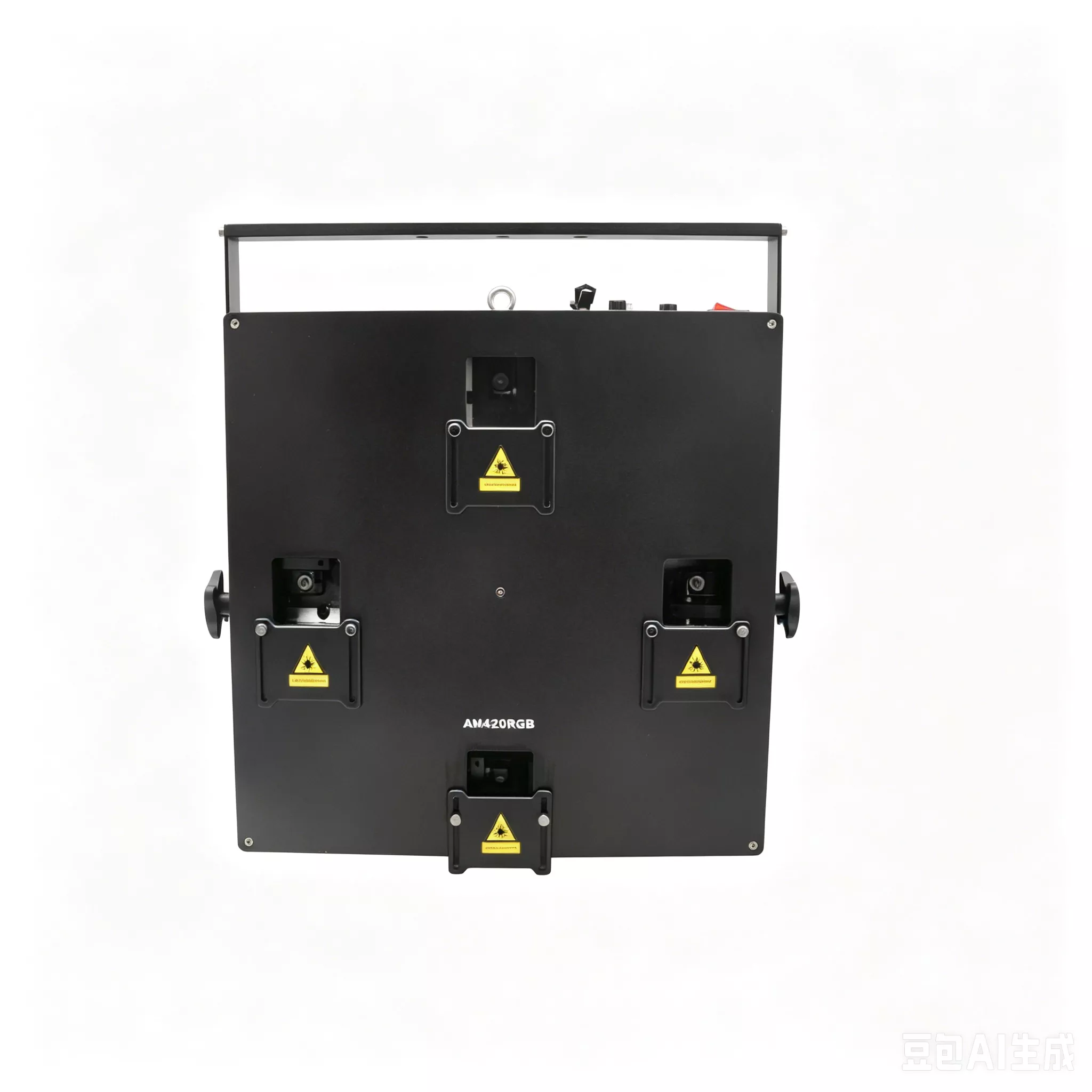 微信图片_20260614150603_828_23 2*2 Four-head RGB Laser Array 100 Built-in Patterns 20KPPS ±20° Scanner IP61 Dustproof Analog Dimming LCD Multi DMX Channels Sound Auto Master-Slave Safety Lock 150W Stage Light Full Diode Animation Laser for Club Party Equipment Large Performance Lighting