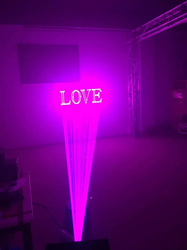 5W 8W Optional Laser Beams Projector High-stability RGB Laser Wide Temp Range Dustproof Compact Body Linear Brightness Adjust Full Pattern Settings Auto Protection ILDA Interface Entertainment Fixture DMX ILDA Sound Auto Master-Slave for Entertainment Fixture KTV Bar Party Venue Indoor Performance Equipment