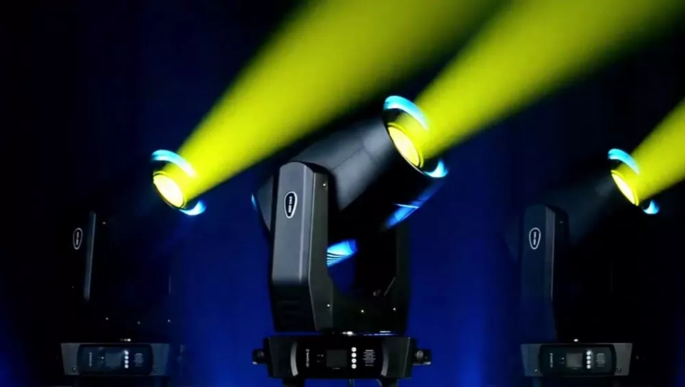 280W BWS LED Ring Moving Head 250W White 96RGB Strip AC100-240V 22/25 DMX 8.5-35° Zoom LCD IP20 Stage Light Electronic Focus Multi Strobe Fixture Wide Adjustable Beam Equipment Multi Scene Programmable Performance Lamp for Banquet Club Venue Festival Wedding Evening Party Stage