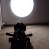 Full exterior view of compact die‑cast‑aluminum 20w mini cob led profile spotlight
