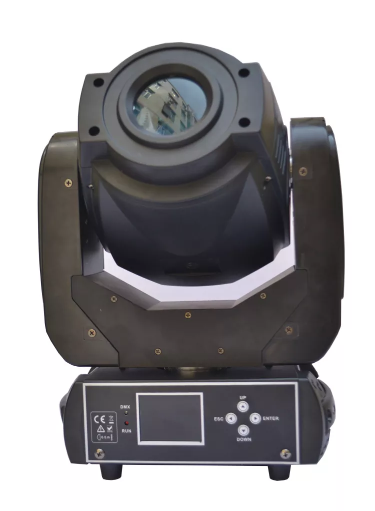60W/90W LED Spot Moving Head Dual Models DMX 16bit Scan Electronic Focus Triple Prism Stage Light High Bright White LED Multi DMX Channel Beam Performance Lamp Indoor Party Wedding Club Equipment for Lounge Disco Event Launch Stage Performance Show