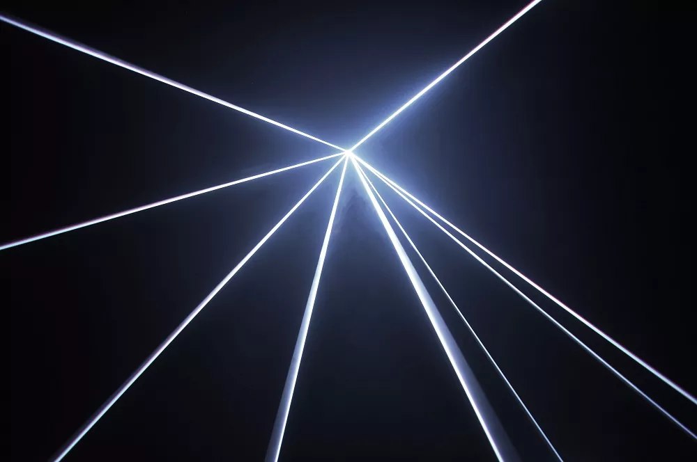 2/3W RGB Animation Laser Projector Linear Brightness Adjust Color LCD TF Card DB25 RJ45 Interface Auto Shutter Single Beam Protection Wide Temp Indoor Outdoor Fixture DMX ILDA Sound Auto Master-Slave Full Safety Stage Light for Disco Bar Large Shows Professional Stage Equipment