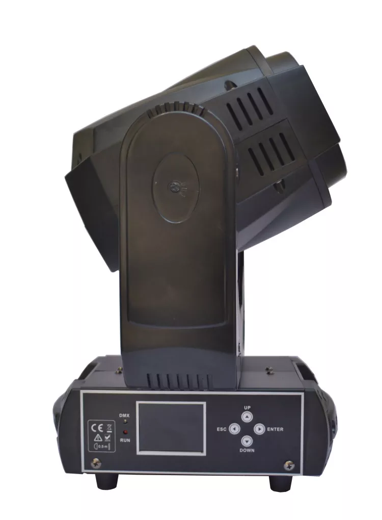 60W/90W LED Spot Moving Head Dual Models DMX 16bit Scan Electronic Focus Triple Prism Stage Light High Bright White LED Multi DMX Channel Beam Performance Lamp Indoor Party Wedding Club Equipment for Lounge Disco Event Launch Stage Performance Show