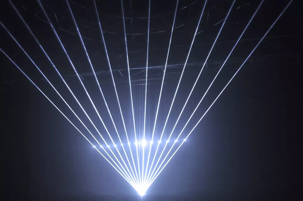 2/3W RGB Animation Laser Projector Linear Brightness Adjust Color LCD TF Card DB25 RJ45 Interface Auto Shutter Single Beam Protection Wide Temp Indoor Outdoor Fixture DMX ILDA Sound Auto Master-Slave Full Safety Stage Light for Disco Bar Large Shows Professional Stage Equipment