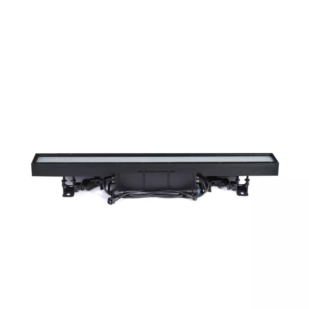 IP67 Waterproof Long Strobe Bar Light 250W AC100-240V 672RGB 112White LEDs 16Bit Dimming Multi DMX RDM Chasing Fog Effect Fixture Lightweight Linkable Power Signal Daisy Chain Stage Atmosphere Unit for Outdoor Plaza Light Show Waterfront Light Event Lawn Mall Decoration Live Streaming Background Festival Stage Tunnel Scenic Lighting