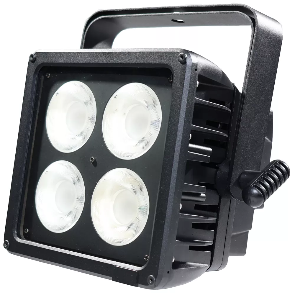 3 Magic Cube 200W 4*50W COB Source IP65 Waterproof LED Par Light AC100-240V 4/8 DMX 2800-6500K CCT 25/40° Beam 1-25Hz Strobe Die-Cast Aluminum Stage Fixture Outdoor Equipment 50000H Long Lifespan Face Wash Strobe Triple Effect Lamp Outdoor Indoor Universal Event Lighting Unit for Wedding Lawn Stage Performance Facade Lighting Plaza Show Banquet Party Events Decoration
