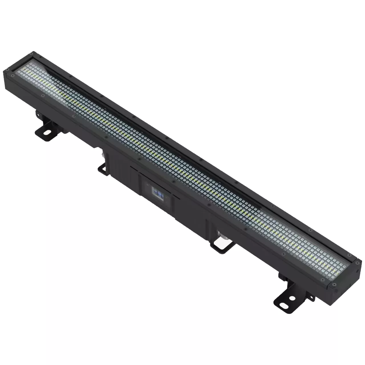IP67 Waterproof Long Strobe Bar Light 250W AC100-240V 672RGB 112White LEDs 16Bit Dimming Multi DMX RDM Chasing Fog Effect Fixture Lightweight Linkable Power Signal Daisy Chain Stage Atmosphere Unit for Outdoor Plaza Light Show Waterfront Light Event Lawn Mall Decoration Live Streaming Background Festival Stage Tunnel Scenic Lighting