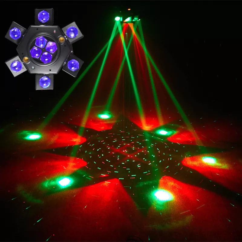 led laser strobe stage light
