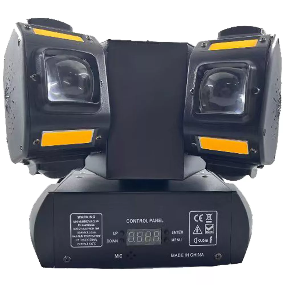 Three Head Pattern Gecko Stage Light 150W 19 DMX 12x10W RGBW 12x5W Golden Flash Triple 1mW Laser 540X 360Y Rot Fixture Indoor Disco KTV Party Lamp Moving Heads Multi Pattern Beam Laser Strobe Daisy Chain for Music Lounge Fashion Runway Dance Rehearsal Mini Wedding Events Stage