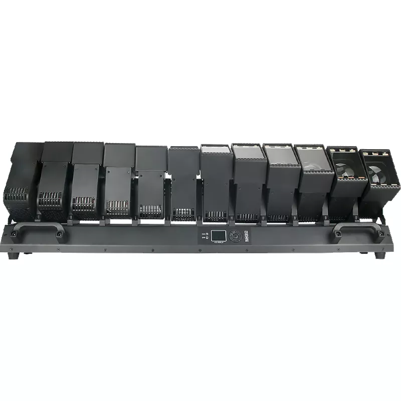 3 1000‑1200W 12‑Head Pixel‑Swing Multi‑Effect Moving Head Bar Light