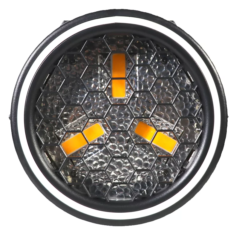 single‑head retro‑wheel led effect light