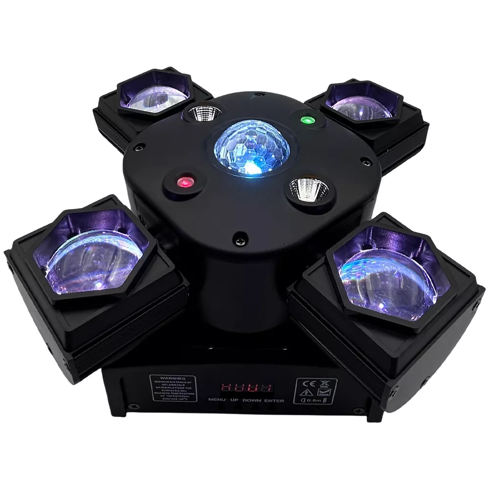 6 electronic auto‑homing multi‑effect stage light for underground live‑house electronic‑music spectacle
