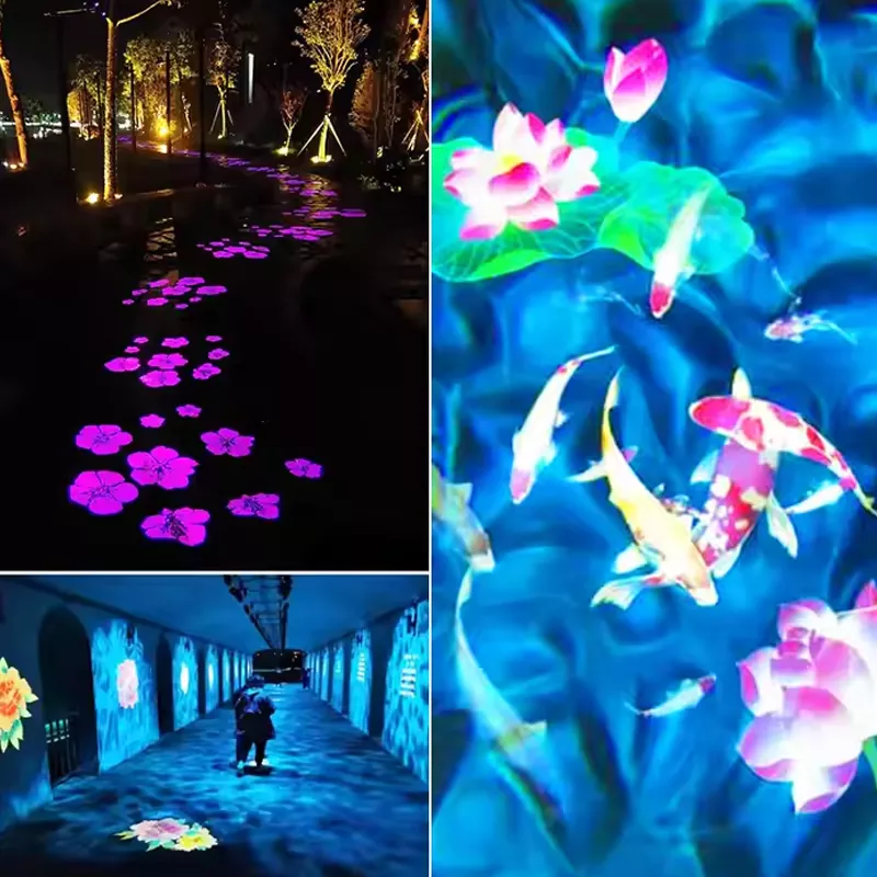 6 led gobo light