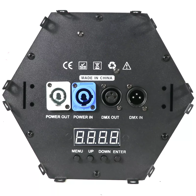 uv rgb strobe effect luminaire