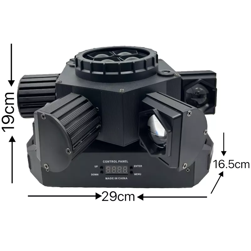 six‑arms moving head light