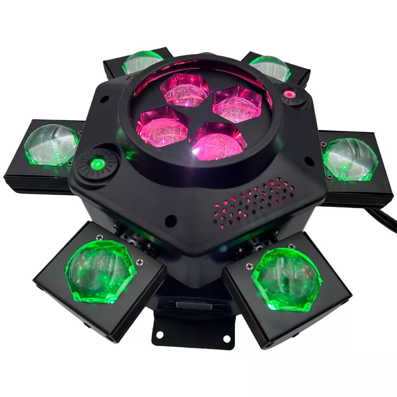6 stage laser light