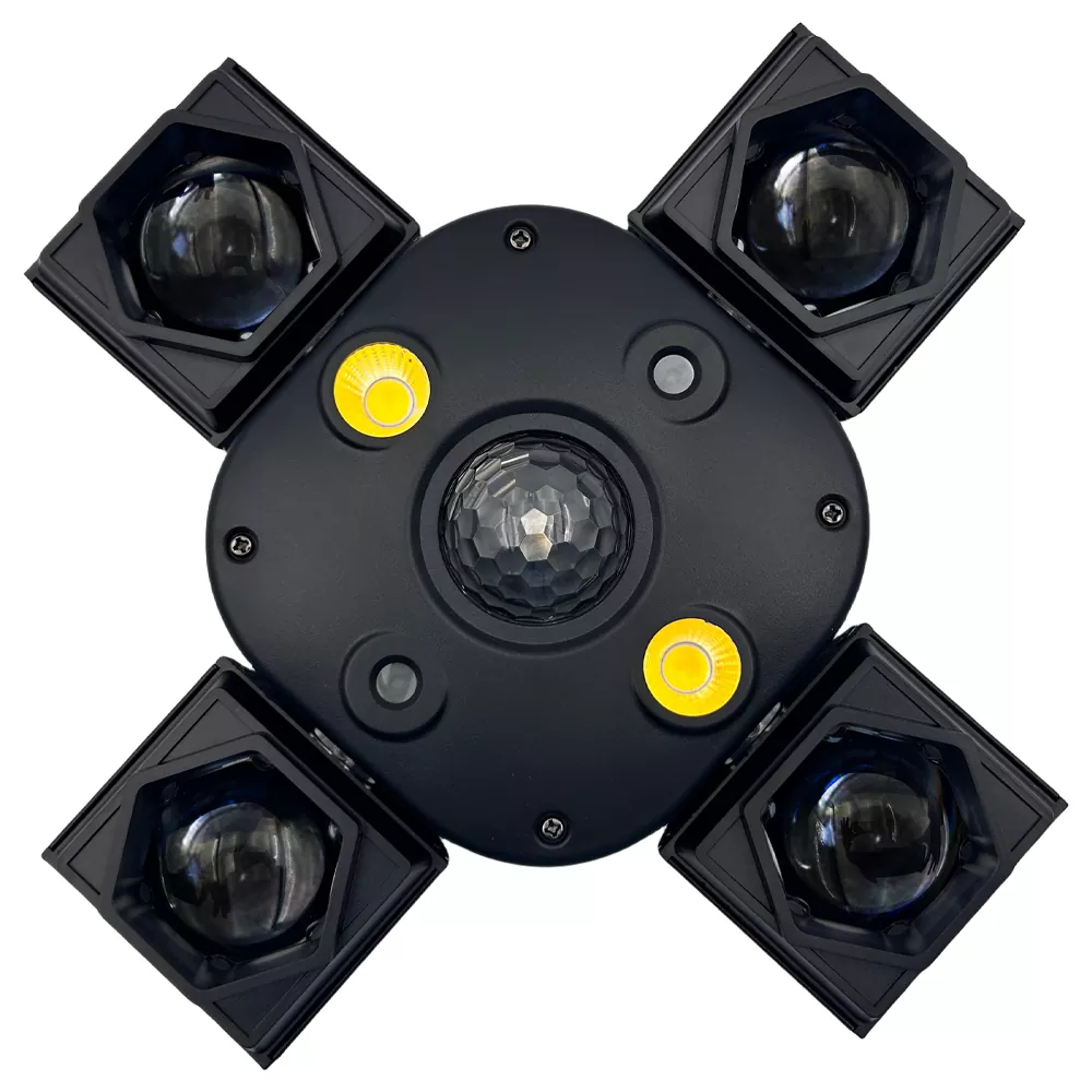 7 200w cree‑led 19‑dmx‑channel moving‑head fixture for basement‑venue underground‑music‑show