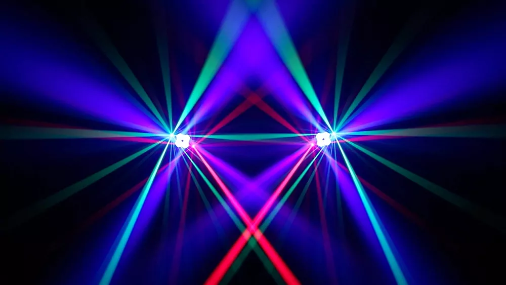 led laser moving‑head fixture