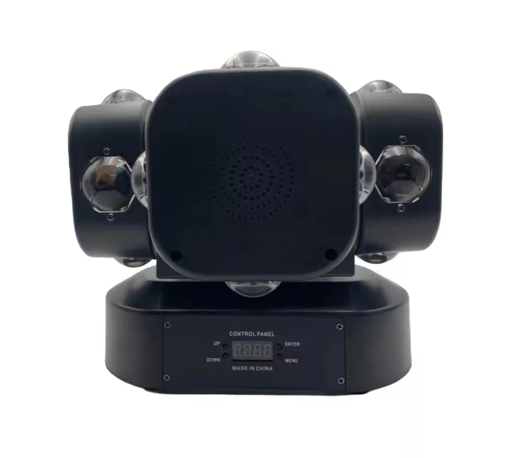 Four‑Arm Optical Module Close‑Up Of The 200W 4‑Arm Multi‑Source Moving Head Light