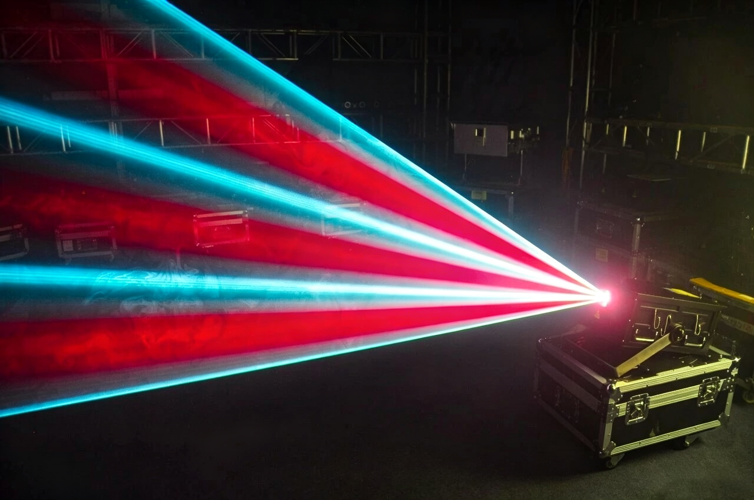 landmark projection‑mapping laser