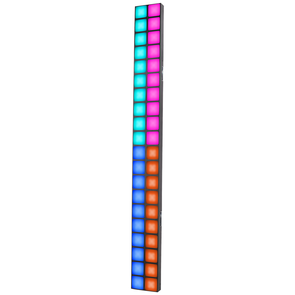 sound‑active blinder fixture