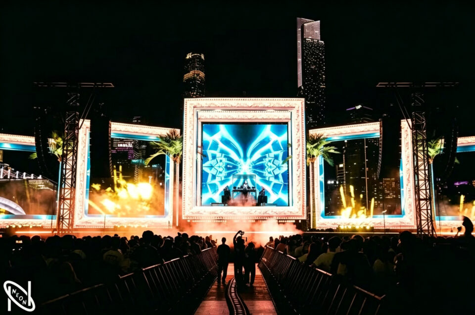 outdoor festival live‑show stage lighting & special‑effect production solution ip65 lighting effect machine system for open‑air music festival live event