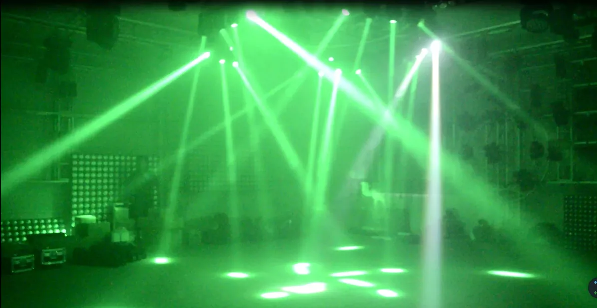 8 wedding mobile stage light