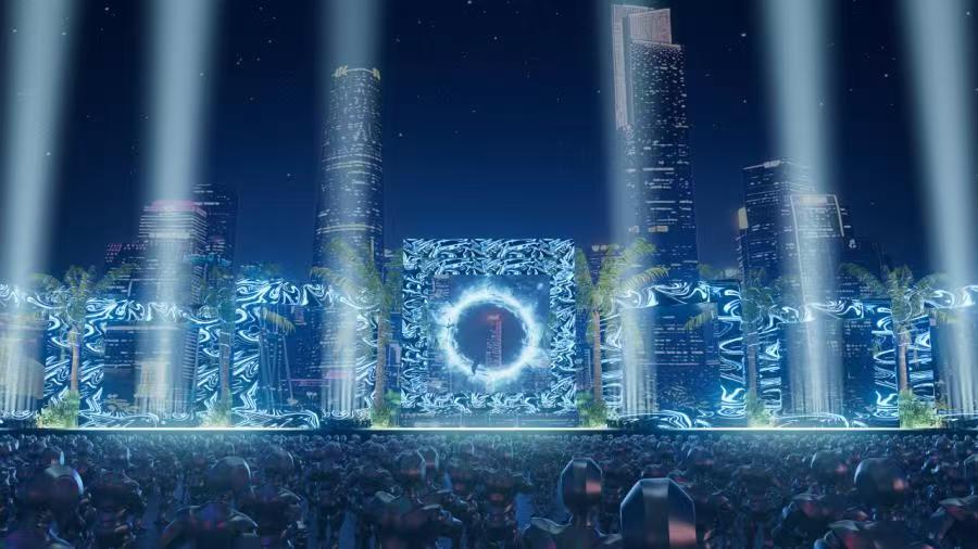 outdoor festival live‑show stage lighting & special‑effect production solution ip65 lighting effect machine system for open‑air music festival live event